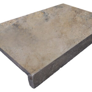 antique unfilled and tumbled Travertine Pool Coping