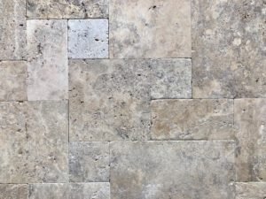 Silver Travertine Pool Tiles