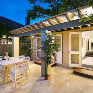 travertine french pattern in Melbourne