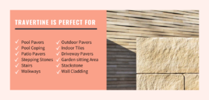 travertine tiles and pavers are perfect for pool tiles